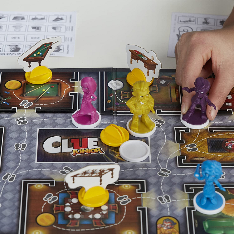 Hasbro Gaming Clue Junior Board Game for Kids