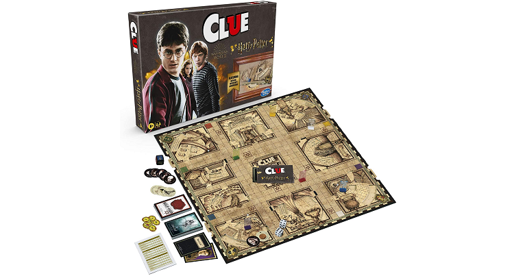 Hasbro Gaming Clue: Wizarding World Harry Potter Edition