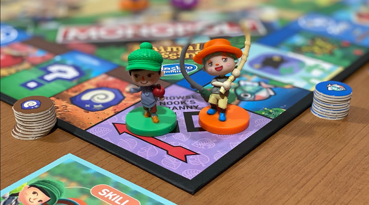 Monopoly Animal Crossing New Horizons Edition Board Game for Kids Ages 8  and Up, Fun Game to Play - Monopoly