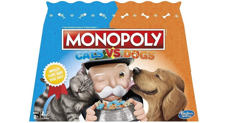 Monopoly Cats Vs Dogs Board Game