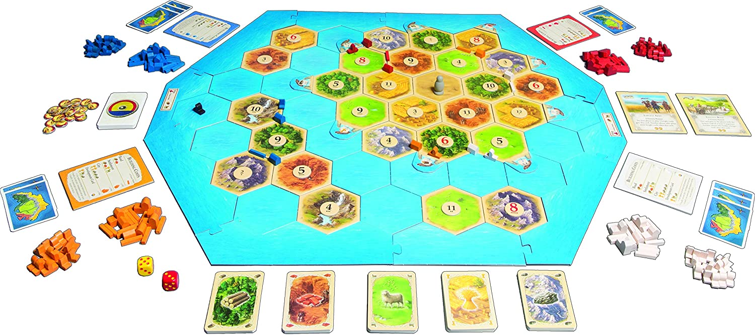 タイムセール‼【海外版】　CATAN　SETTLERS  SEAFARERS未使用に近い