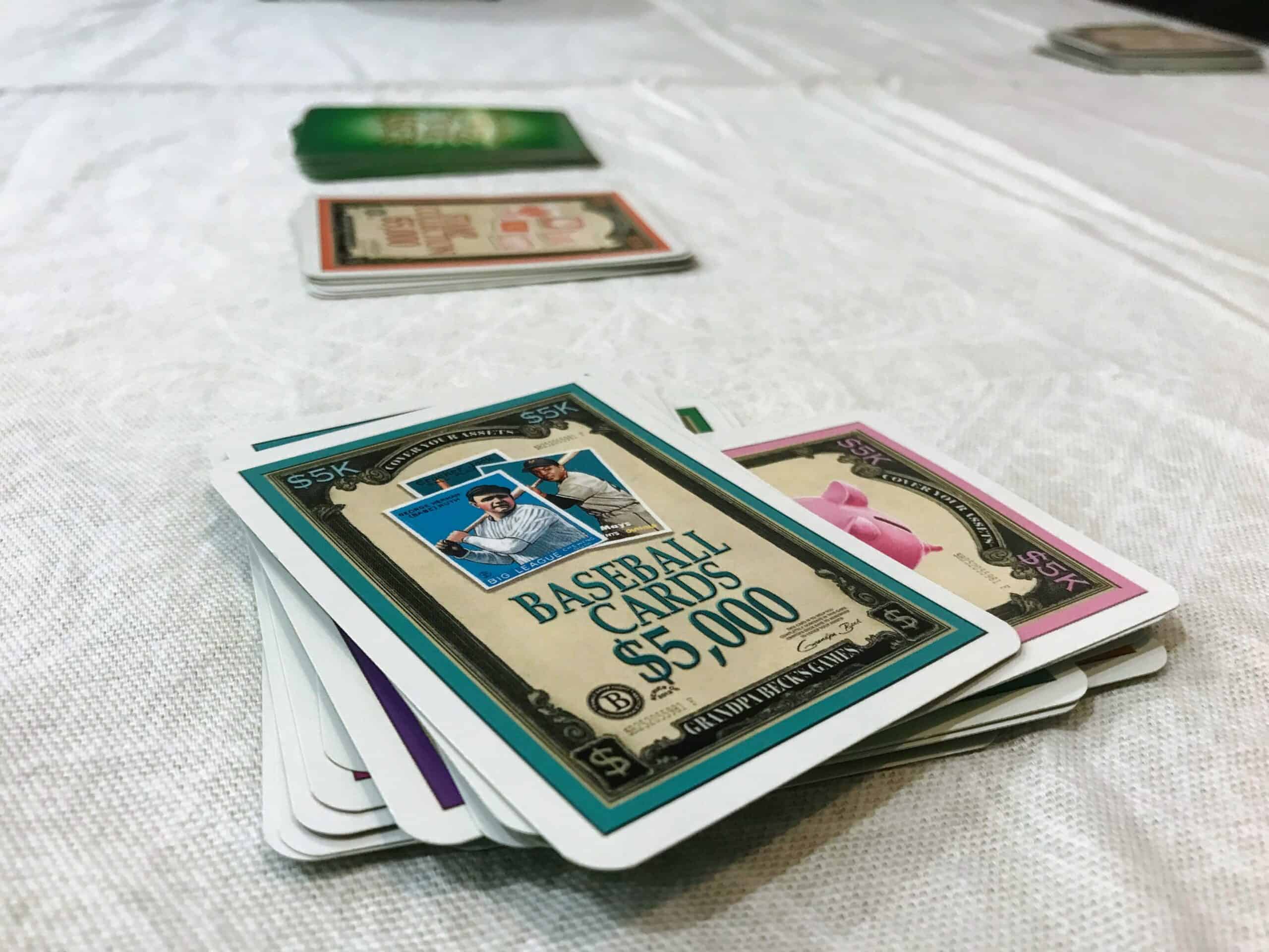 Cover Your Assets Stack Baseball Cards