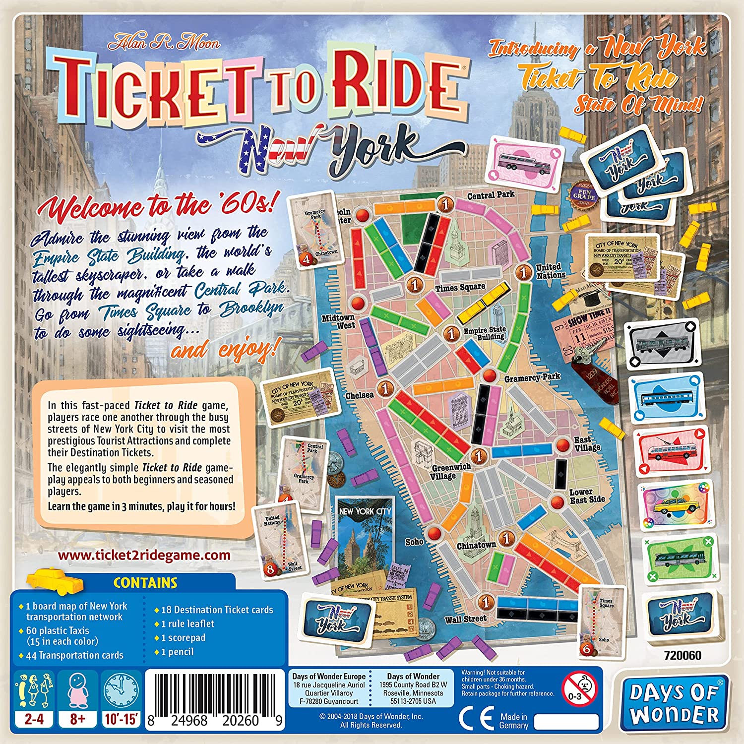 Ticket to Ride New York amazon