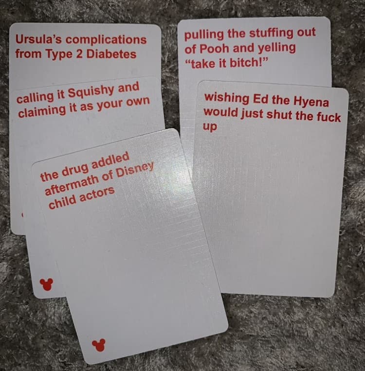 Disney Cards Against Humanity Guide - Dice n Board