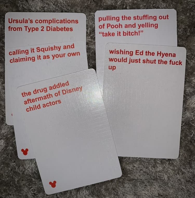 Disney Cards Against Humanity Guide Dice N Board