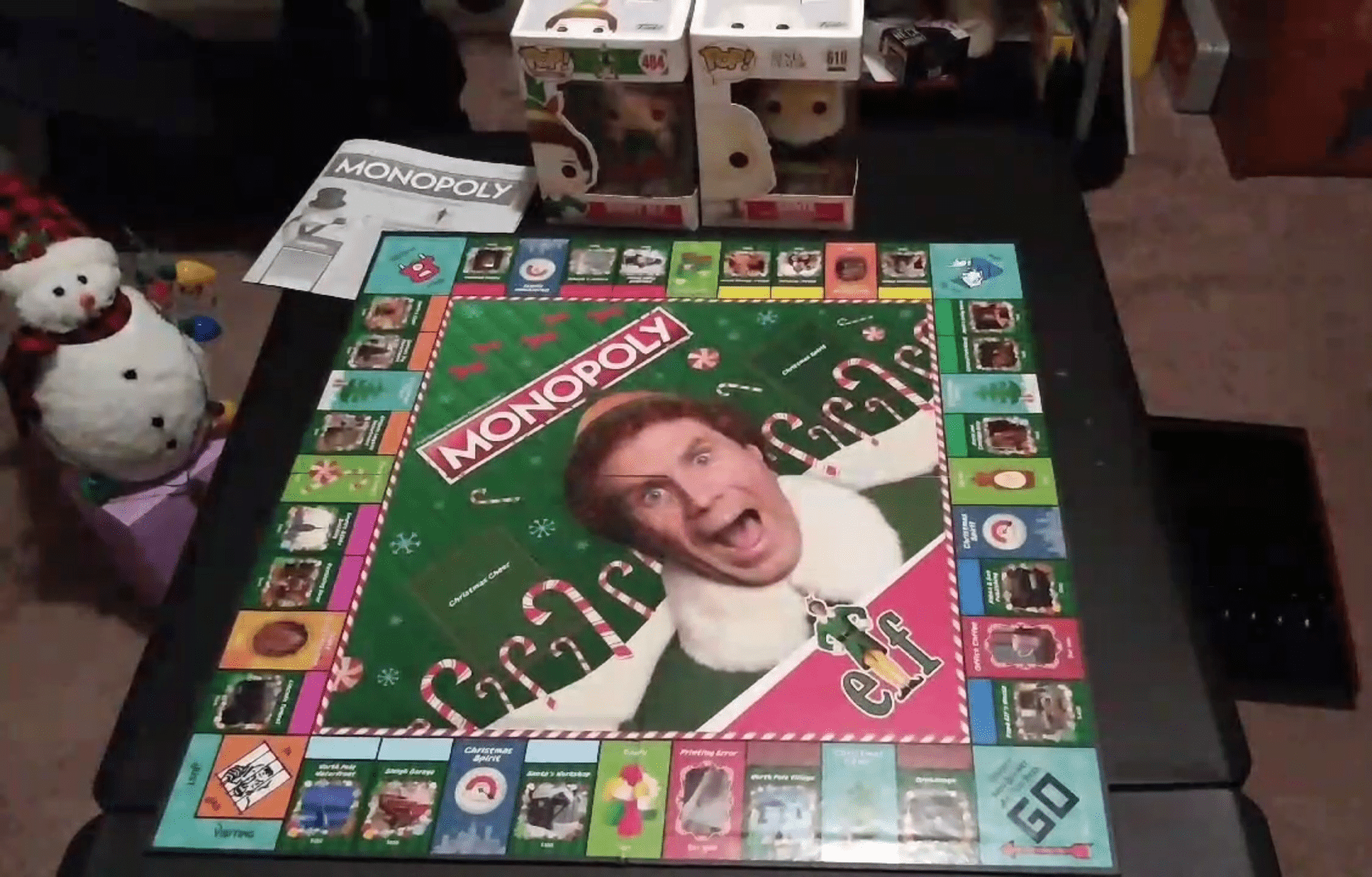 monopoly board elf