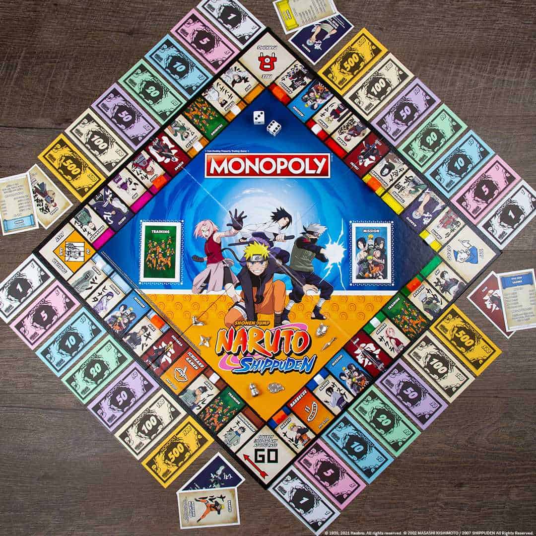 naruto shippuden monopoly