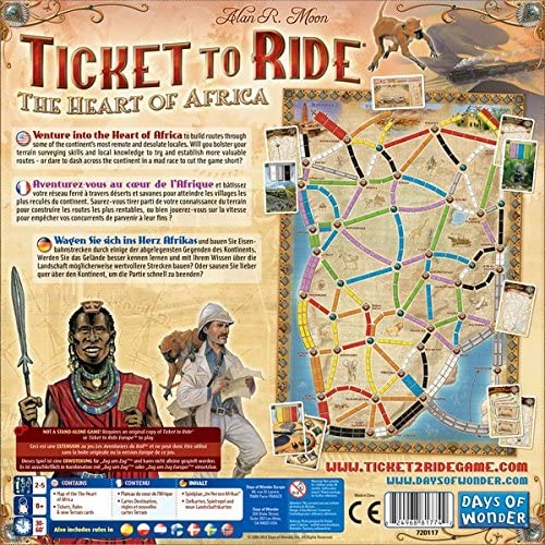 ticket to ride africa board game