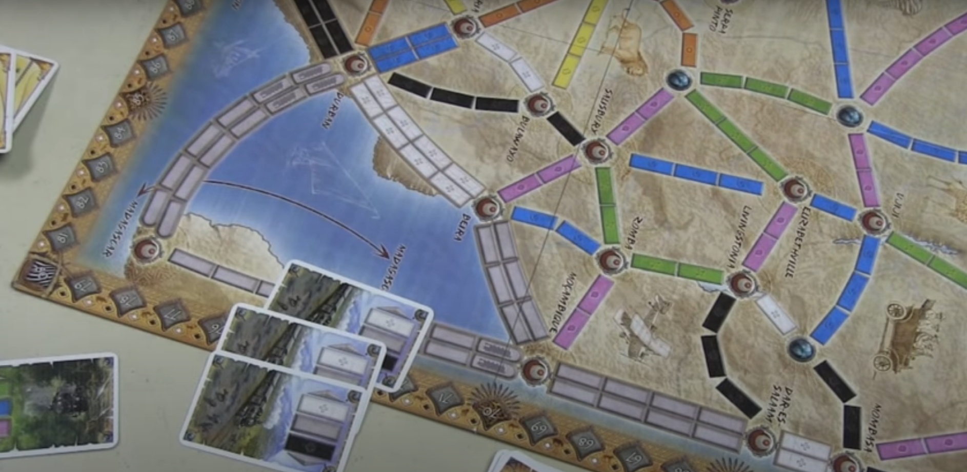 Ticket to Ride Africa Guide - Dice n Board