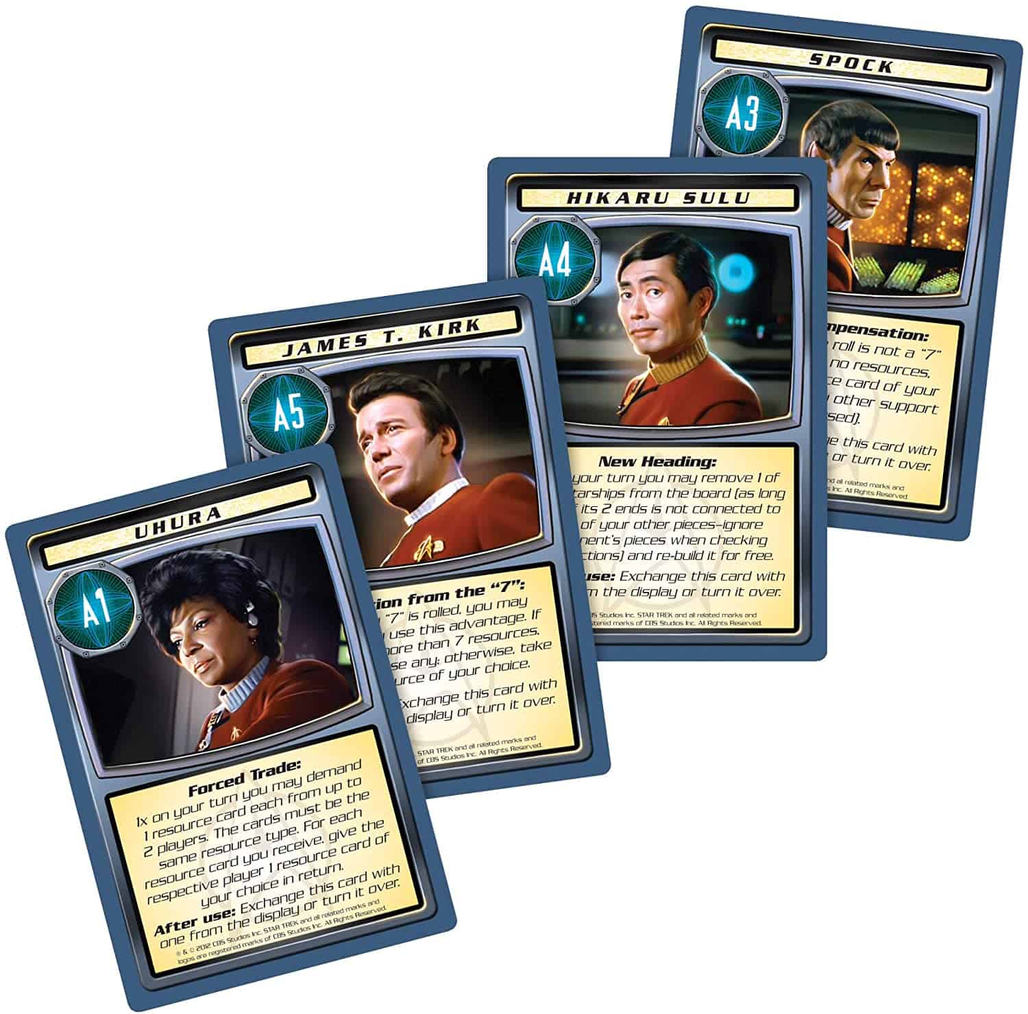 star trek catan 2 player rules