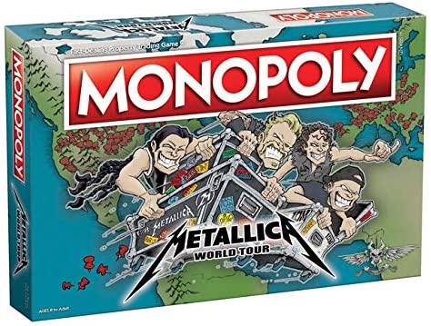 Metallica Monopoly World Tour Collectors Edition