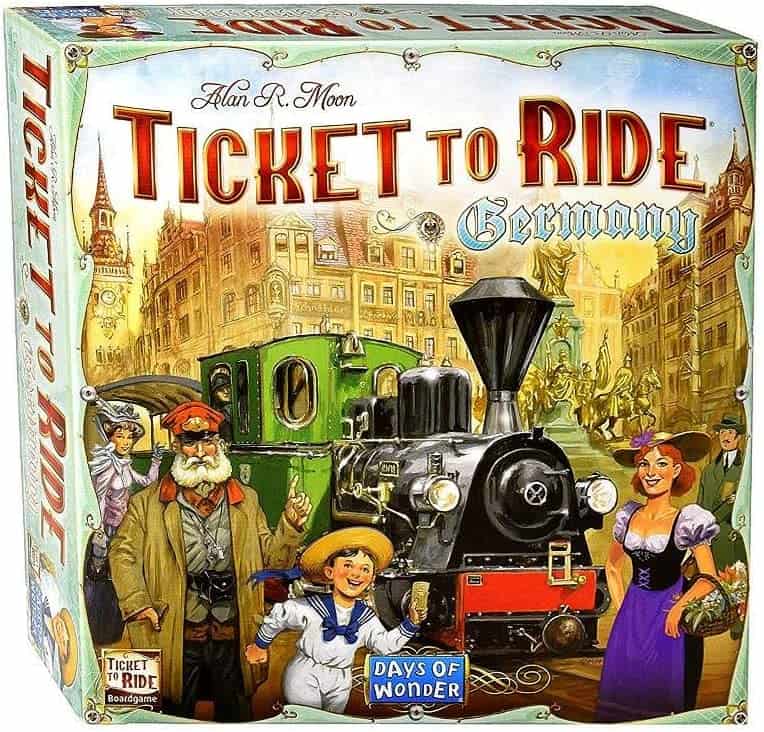 Ticket to Ride Germany Board