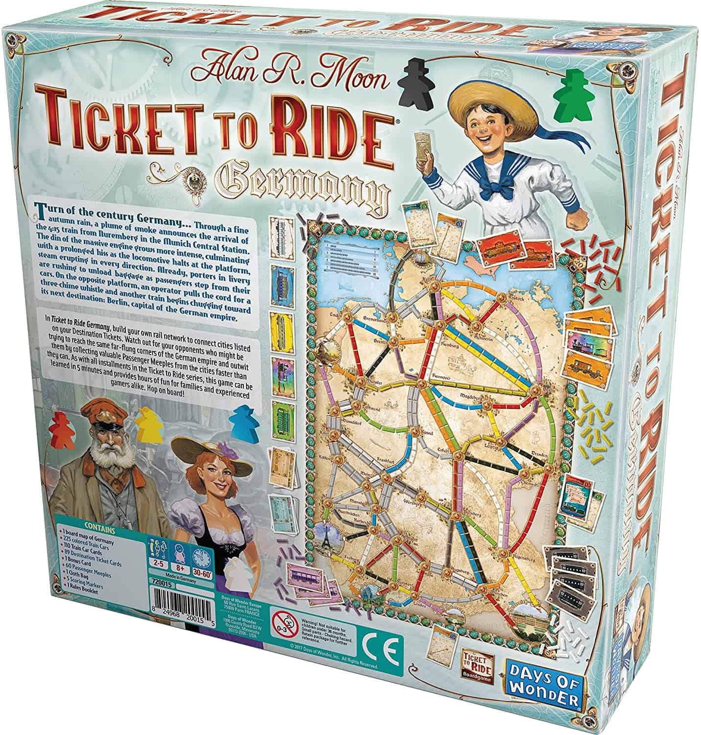 Ticket to Ride Germany Game