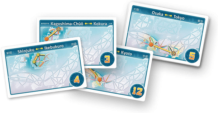 Ticket to Ride Japan Cards