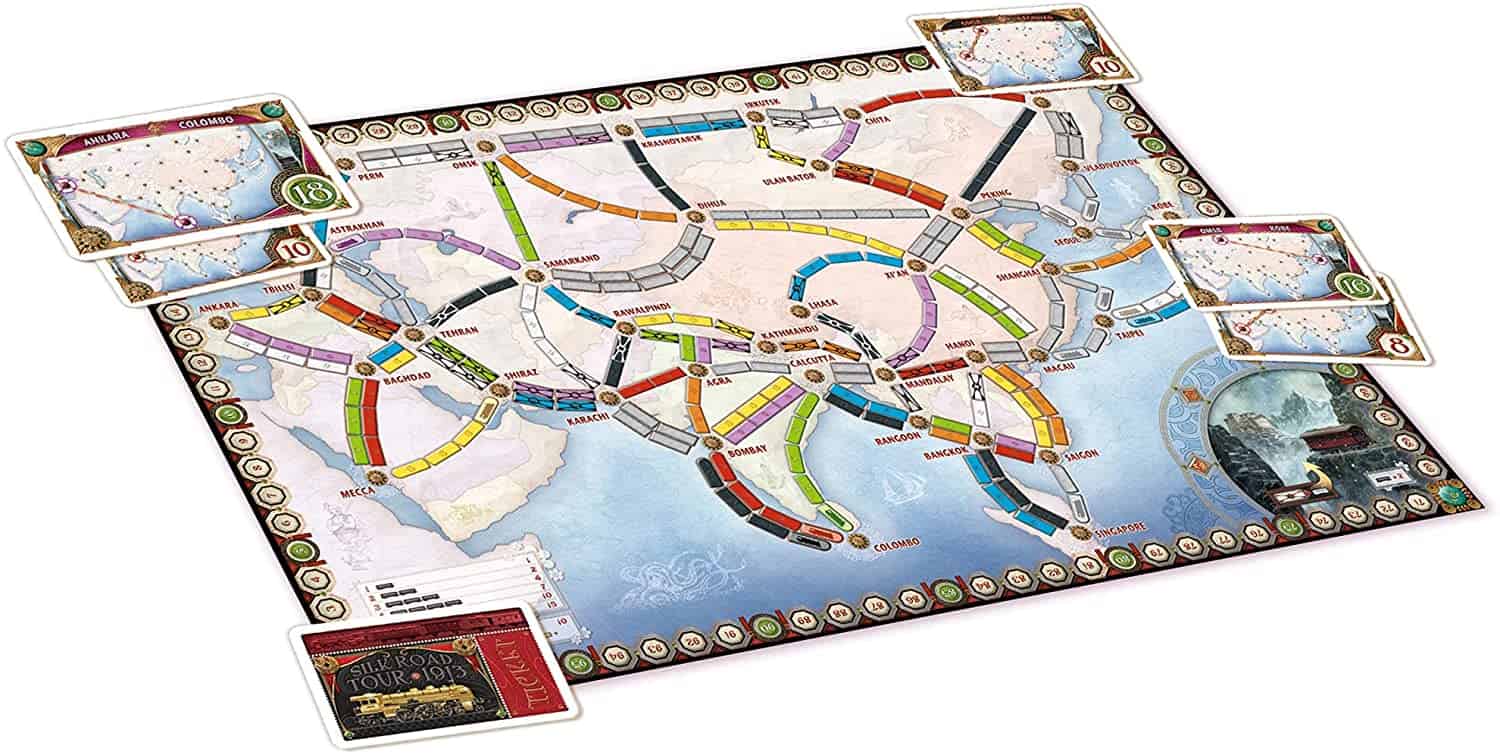 Ticket to Ride Asia Guide - Dice n Board