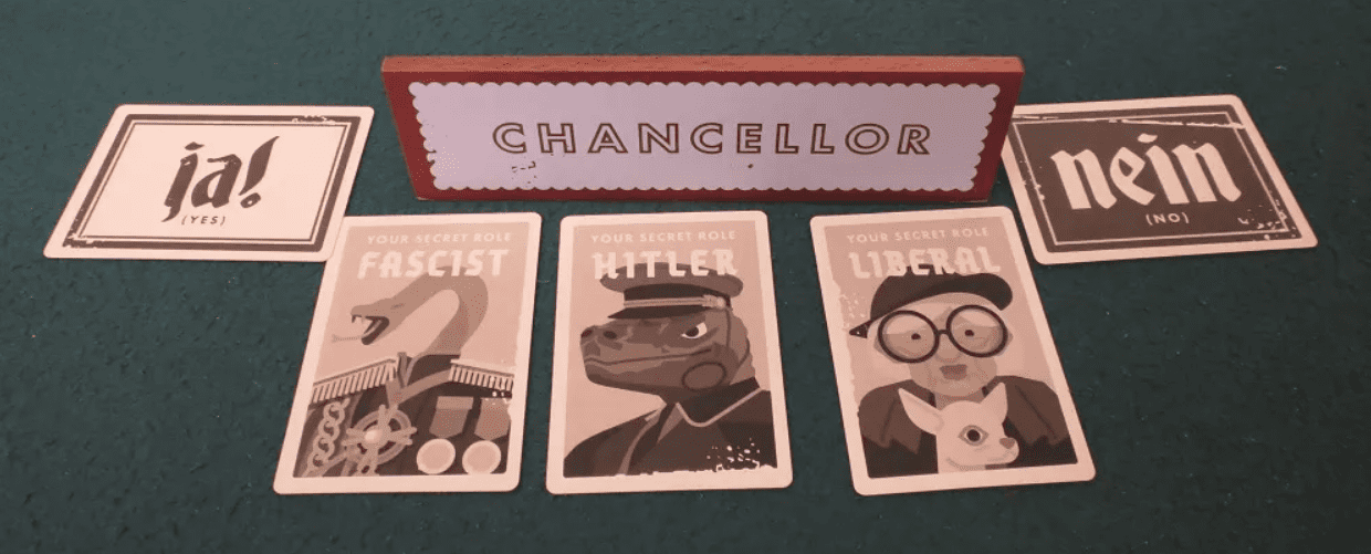 2022 SECRET HITLER Game Cards - Against - Humanity Table Cards