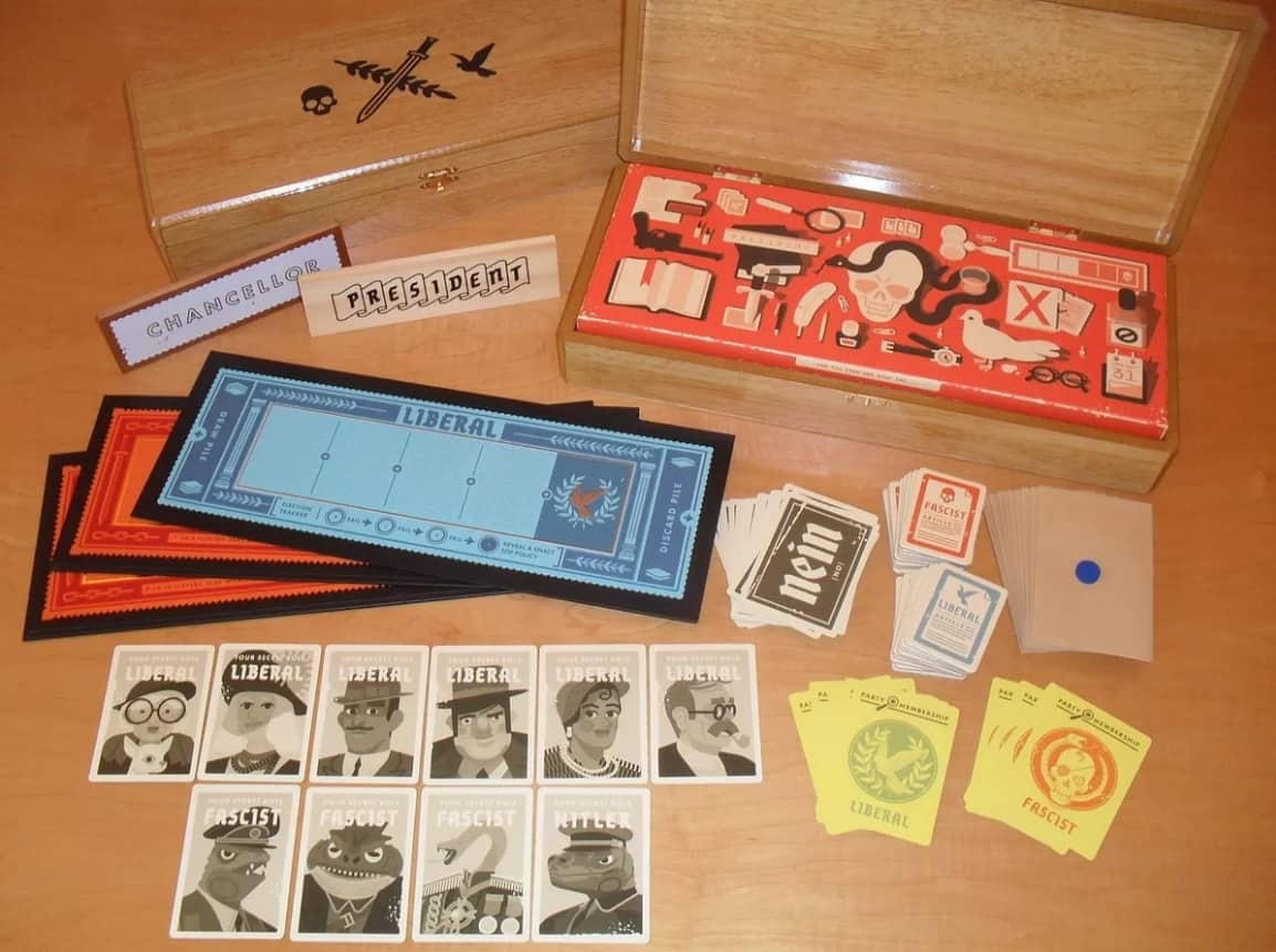 secret hilter board game