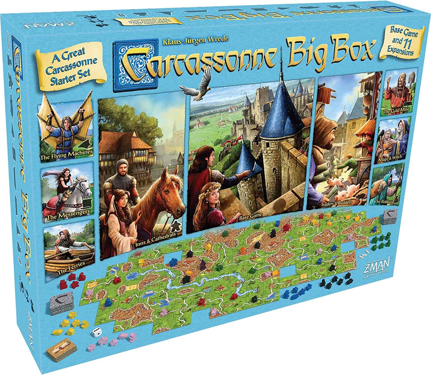 carcassonne board game big box