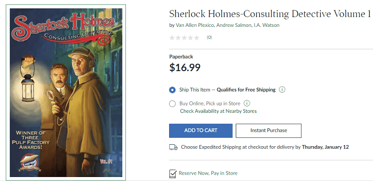 Sherlock holmes consulting detective volume 1