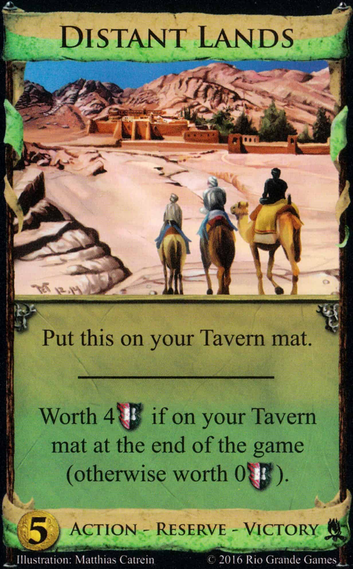 dominion adventure Distant Lands card