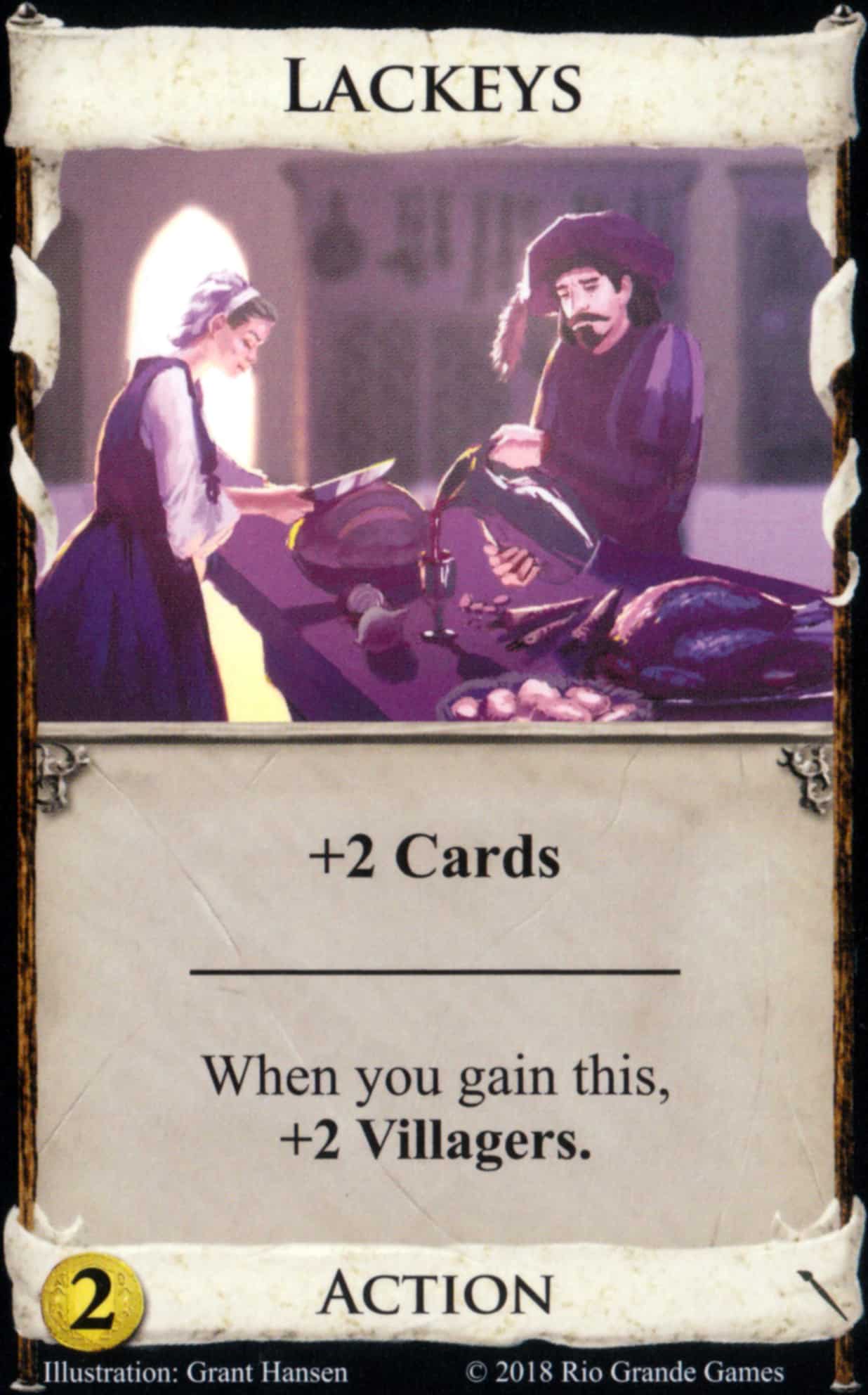 dominions Lackeys card