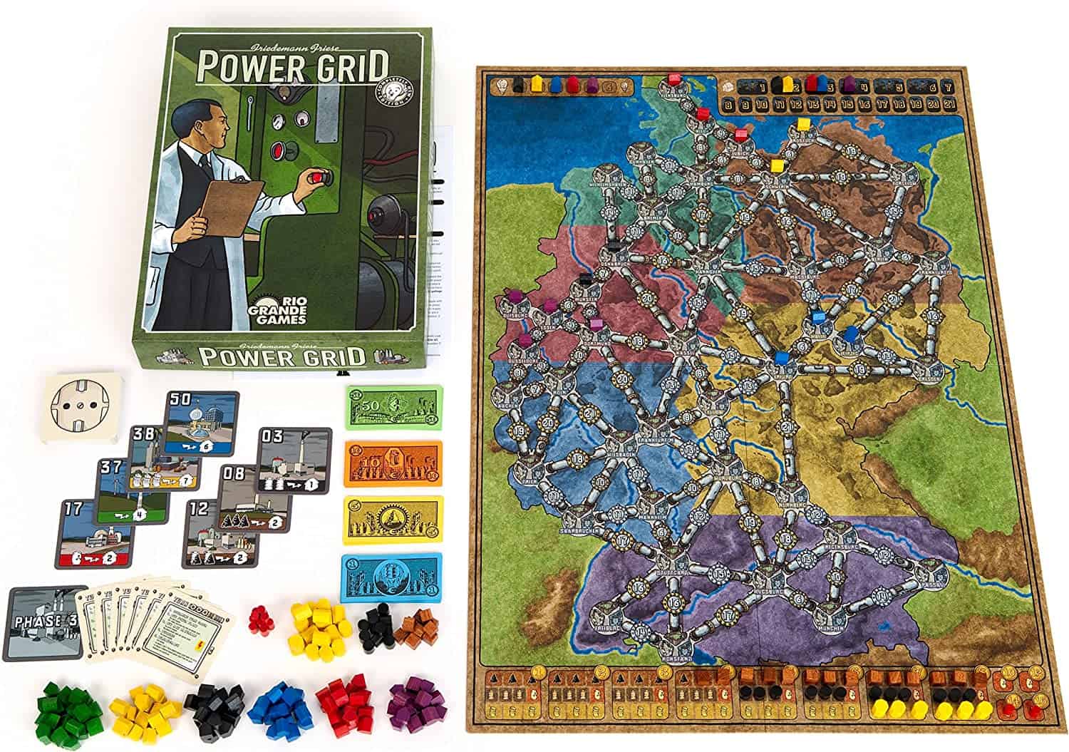 power grid board game rules