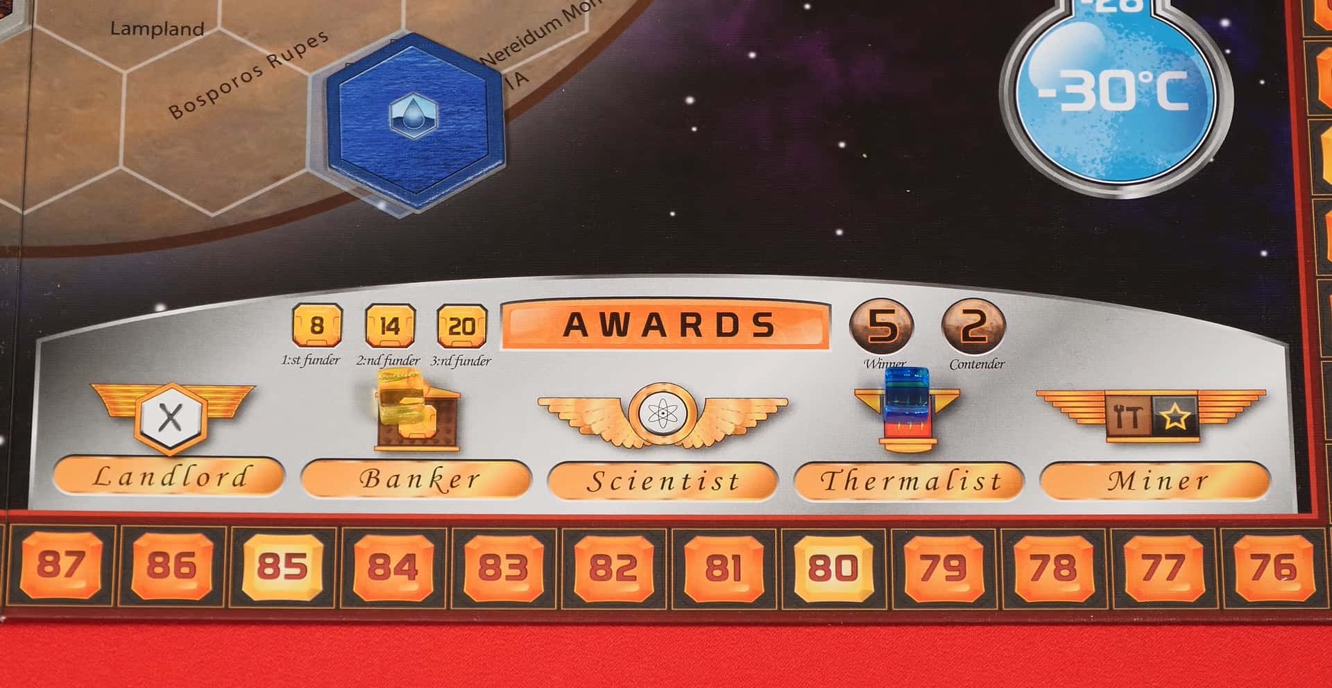 terraforming mars awards