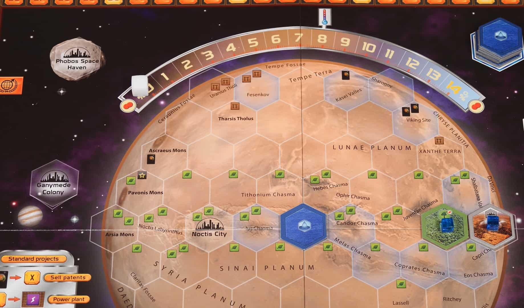 terraforming mars game scheme