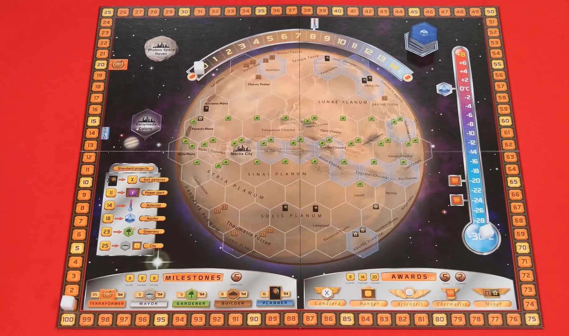 terraforming mars setup