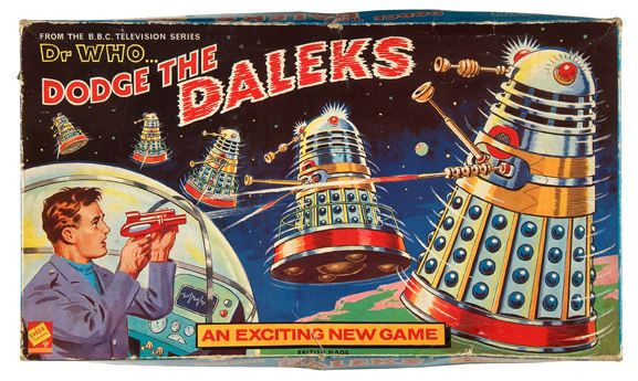 dodge the daleks Top Vintage 1960s Board Games