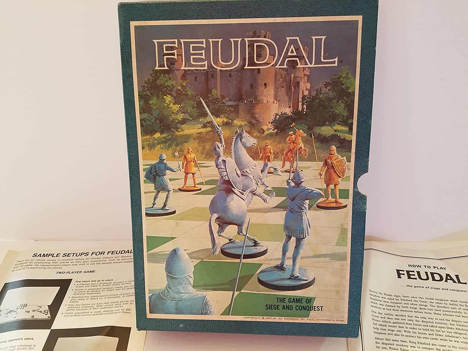 feudal Top Vintage 1960s Board Games