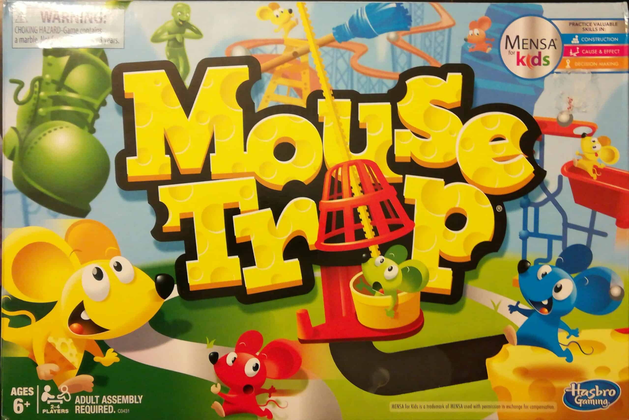 mouse trap Top Vintage 1960s Board Games