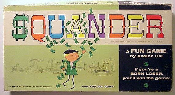 $quander Top Vintage 1960s Board Games