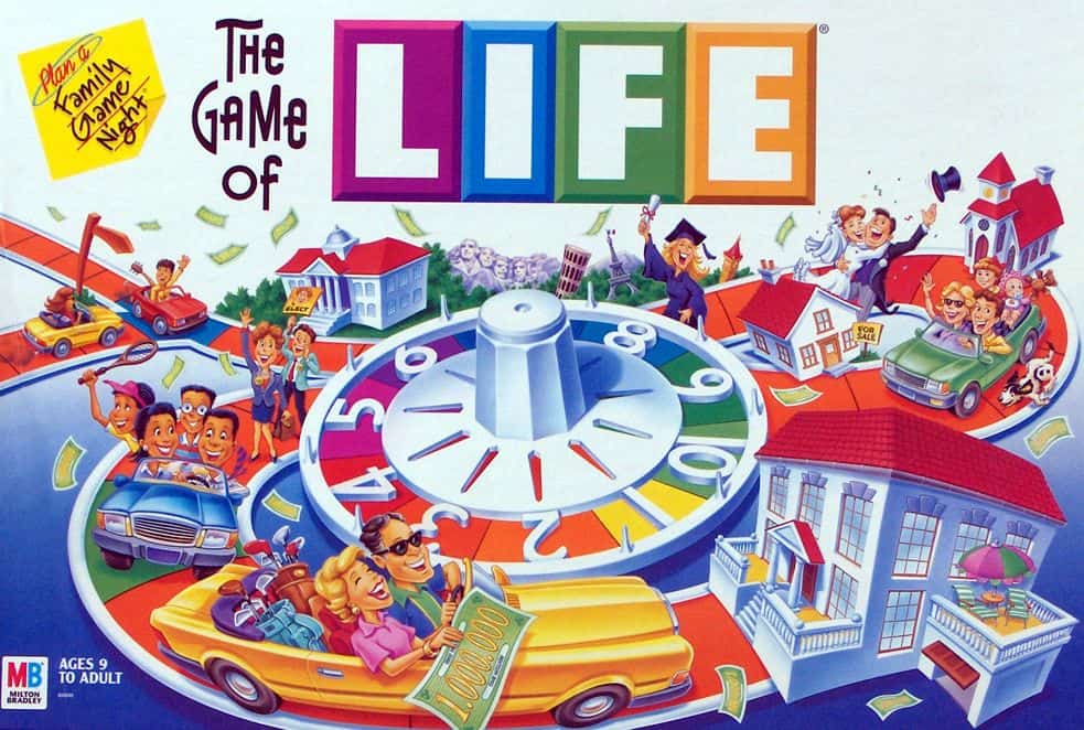 the game of life Top Vintage 1960s Board Games