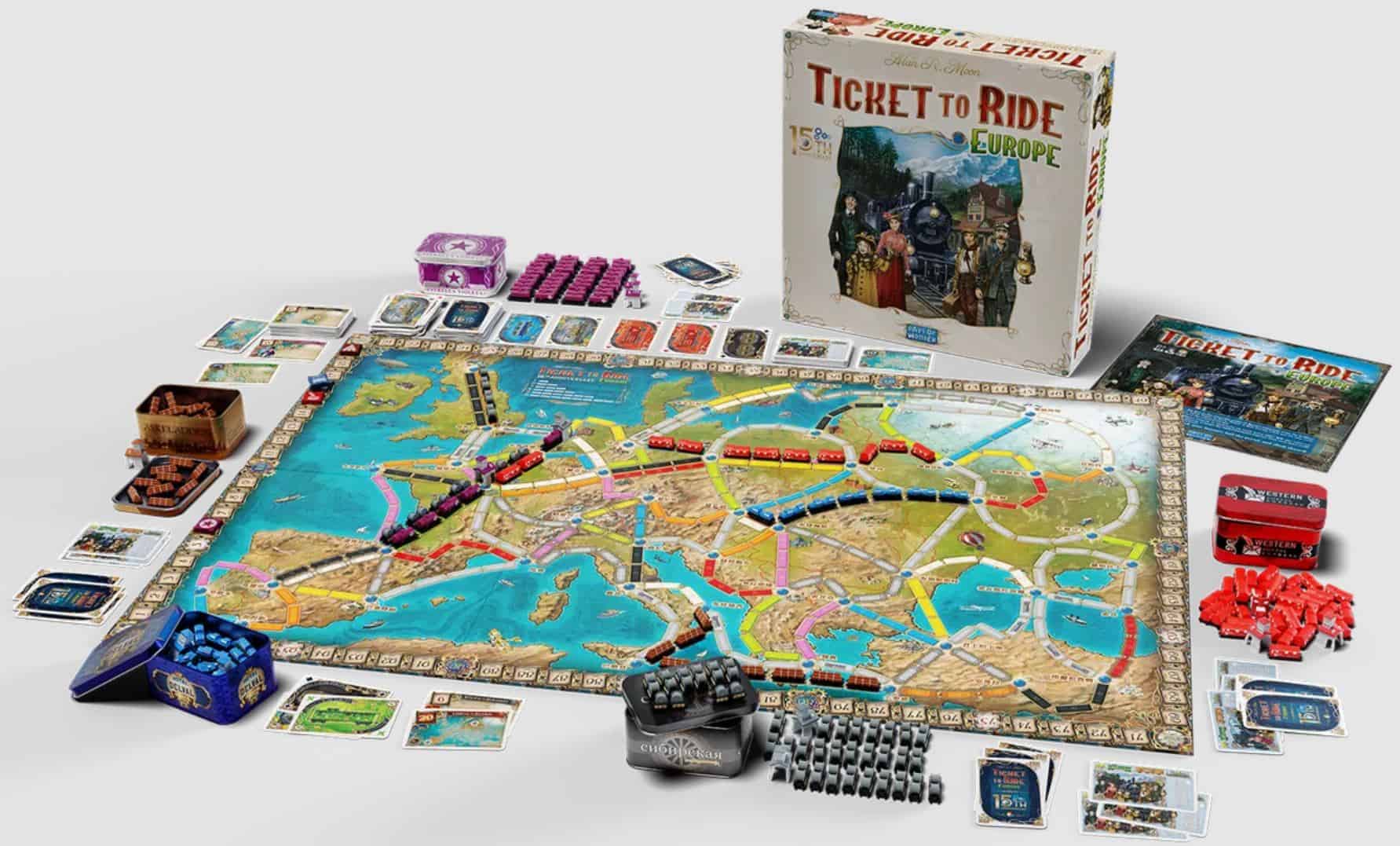 Europe 15th Anniversary Ticket to Ride