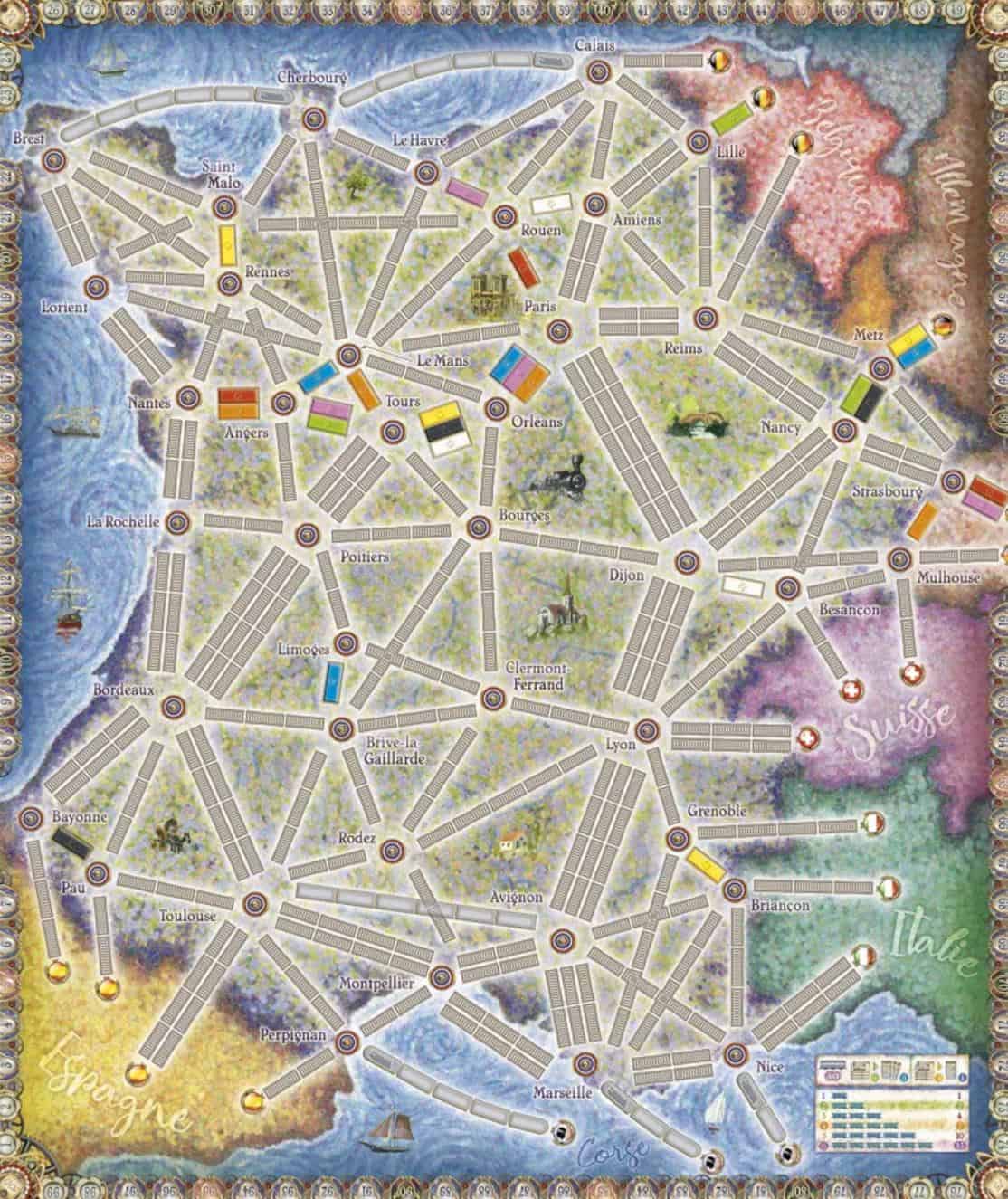 Ranked: Every Ticket to Ride map