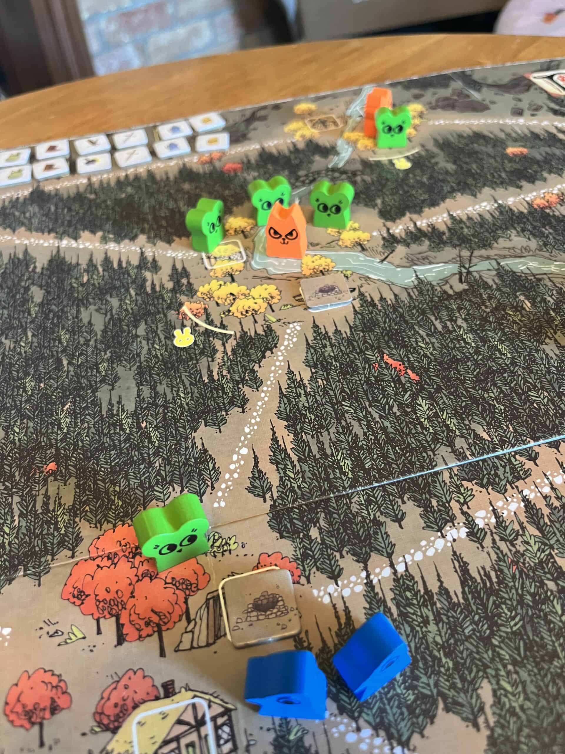 root board game The Woodland Alliance 