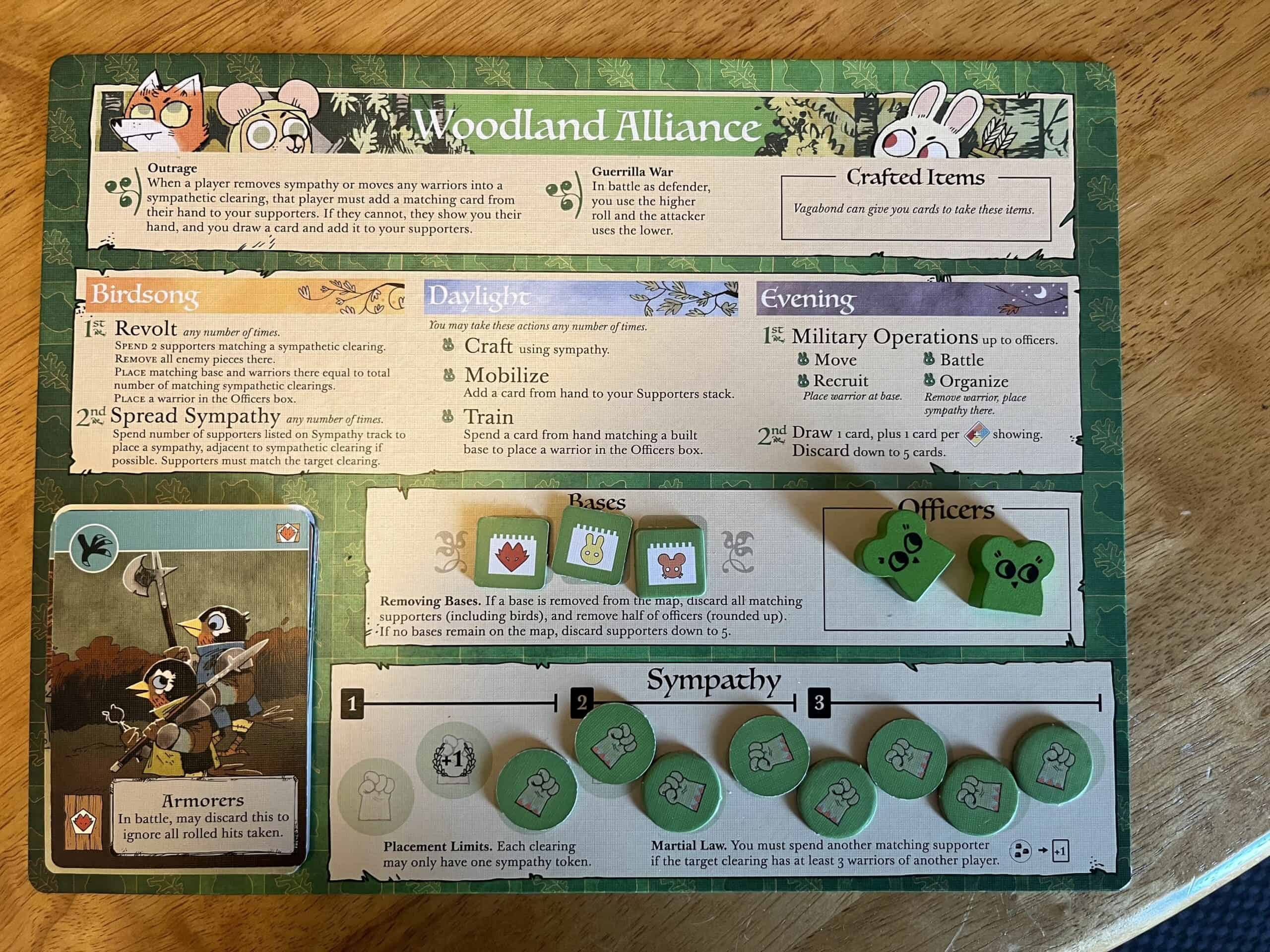 Root Board Game Woodland Alliance